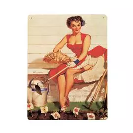 Жестяная табличка