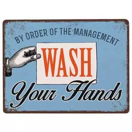 Жестяная табличка