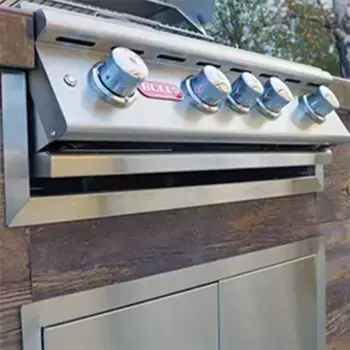 Декоративная рамка под гриль Angus 76 см Bull