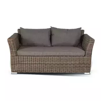 Диван двухместный 4SiS Капучино коричневый