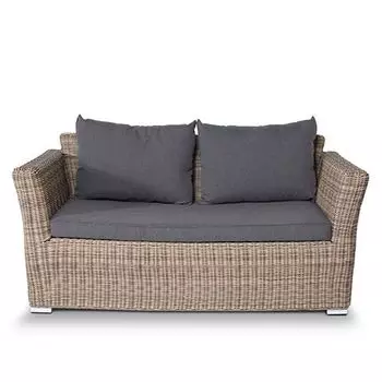 Диван двухместный 4SiS Капучино соломенный