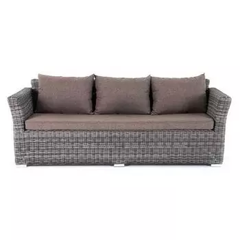 Диван трехместный 4SiS Капучино графитовый