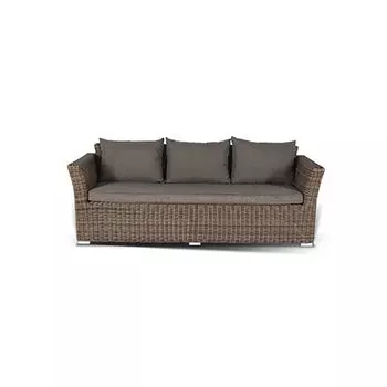 Диван трехместный 4SiS Капучино коричневый