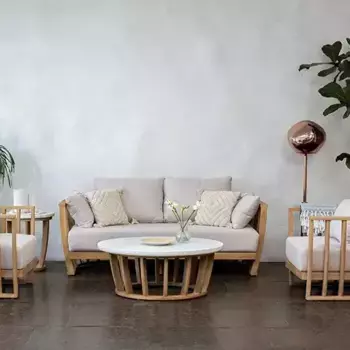 Диванная группа из акации WOODLAND