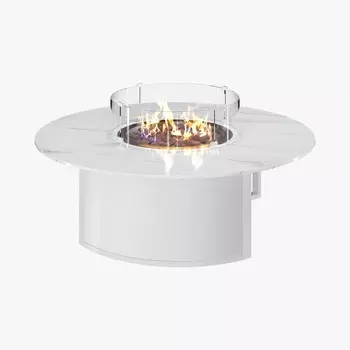 Газовый стол-камин KamineX БРОМО светлый