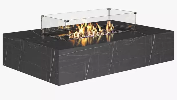 Газовый стол-камин KamineX ЭТНА