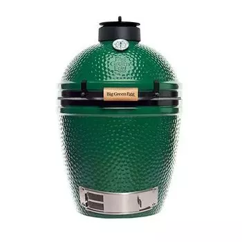 Керамический гриль Big Green Egg M зеленый 38см