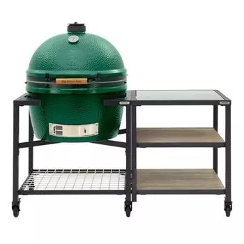 Керамический гриль Big Green Egg XXL на модульной подставке 73см зеленый 74 см