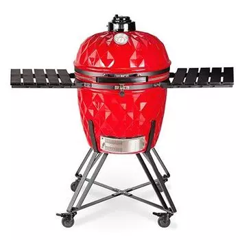 Керамический гриль Diamond Egg XL красный