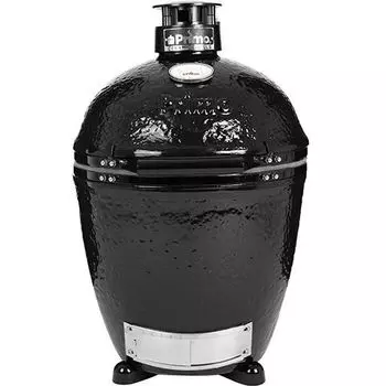 Керамический гриль Primo Round Large черный 47 см