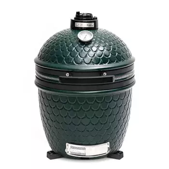 Керамический угольный гриль DinoEgg Standart Stand Alone Green