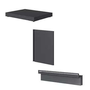 Комплект для встраивания холодильника черный