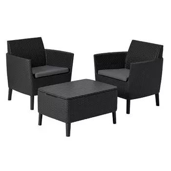 Комплект мебели Keter Salemo balcony set графит