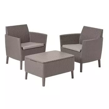 Комплект мебели Keter Salemo balcony set капучино