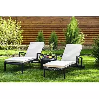 Комплект шезлонгов Joygarden MILANO коричневый