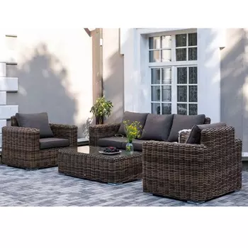 Лаунж зона 4SiS Палермо соломенный