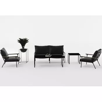 Лаунж зона Gardenini Calma Anthracite Black