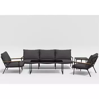 Лаунж зона Gardenini Calma long Anthracite