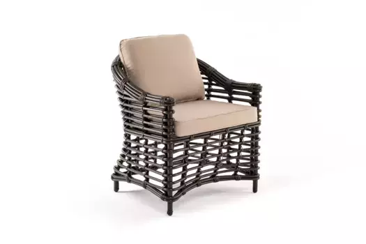 "Ницца" кресло из искусственного ротанга, цвет бронзовый