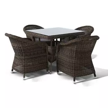 Обеденная группа 4SiS Фредо коричневый