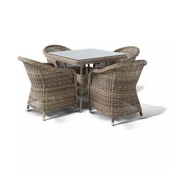 Обеденная группа 4SiS Фредо соломенный