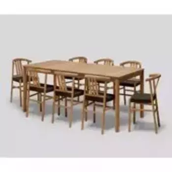 Обеденная группа из тика BUNGALOW