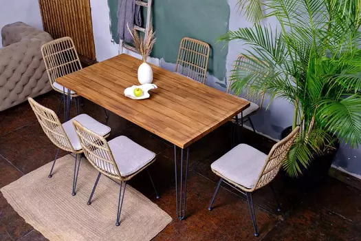 Обеденный стол из акации Joygarden CHARLOTTE 165 см