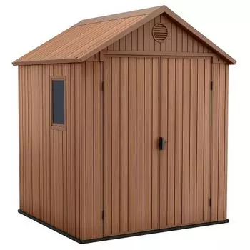 Пластиковый сарай Keter Darwin 6*6 коричневый