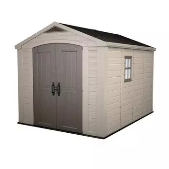 Пластиковый сарай Keter Factor 8*11 бежевый