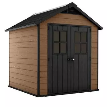 Пластиковый сарай Keter Newton 757 коричневый