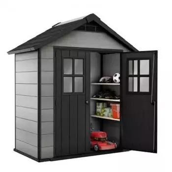Пластиковый сарай Keter Oakland 754 серый