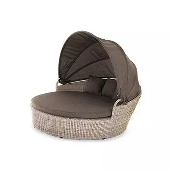 Плетеная кровать 4SiS Стильяно бежевый