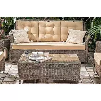 Плетеный кофейный стол Joygarden OPAL