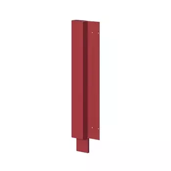 Пристенный ограничитель (200 мм.) красный