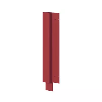 Пристенный ограничитель (250 мм.) красный