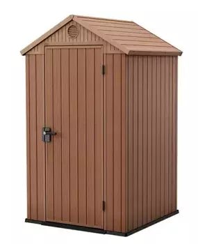 Сарай Дарвин 4х4 (размеры 118 х 117 см), коричневый