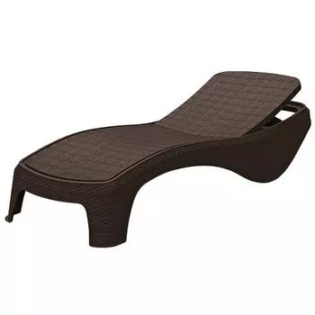 Шезлонг Keter Atlantic коричневый