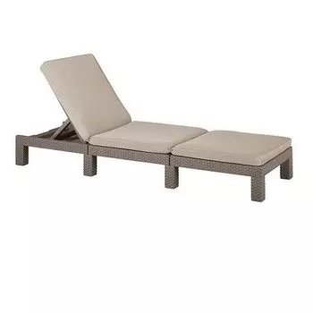 Шезлонг Keter Daytona Delux капучино