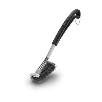 Щетка трехрядная для чистки решеток с ворсом из нержавеющей стали Napoleon