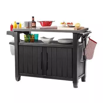 Стол для барбекю Keter Unity XL 207L графит