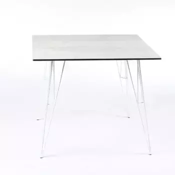 Стол обеденный 4SiS Руссо 90 светло-серый