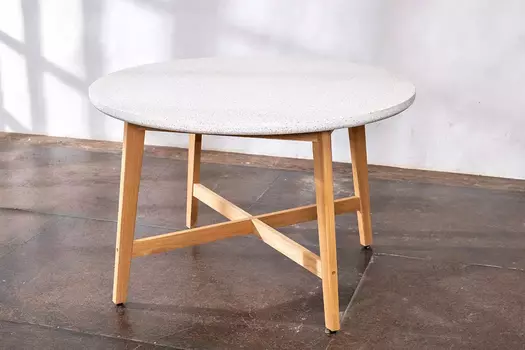 Стол обеденный из тика Joygarden TALARA круглый 120 см