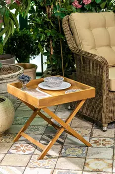 Стол поднос из акации Joygarden FORMA