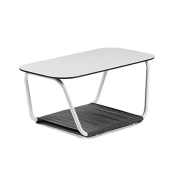 Стол журнальный 4SiS Глория 100 молочный