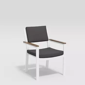 Стул Gardenini Bella белый антрацит