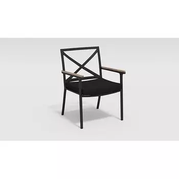 Стул Gardenini Calma карбон черная