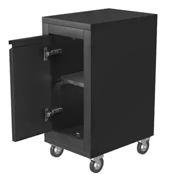 Тумба мобильная универсальная черная