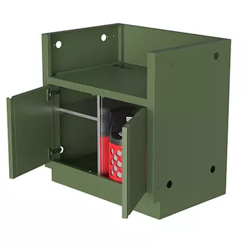 Тумба-основание гриля BIG32/BI32 с 2-мя дверцами зеленая