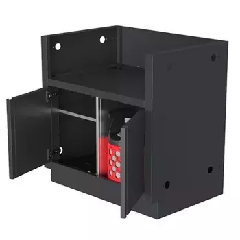 Тумба-основание гриля BILEX-485 с 2-мя дверцами черная