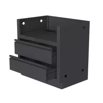 Тумба-основание гриля BULL Angus с 2-мя выдвижными ящиками черная